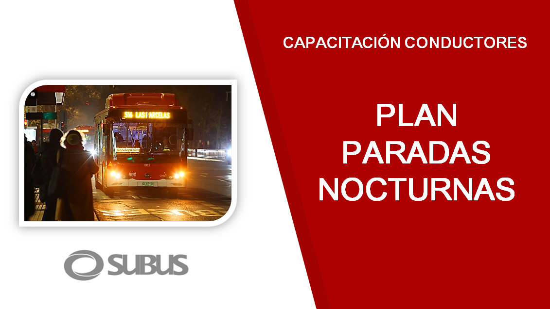 Plan Piloto Paradas Nocturnas