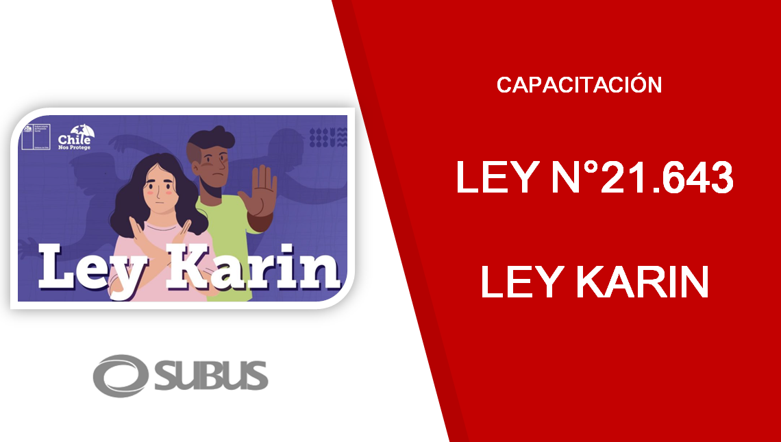 Ley N° 21.643 - Ley Karin