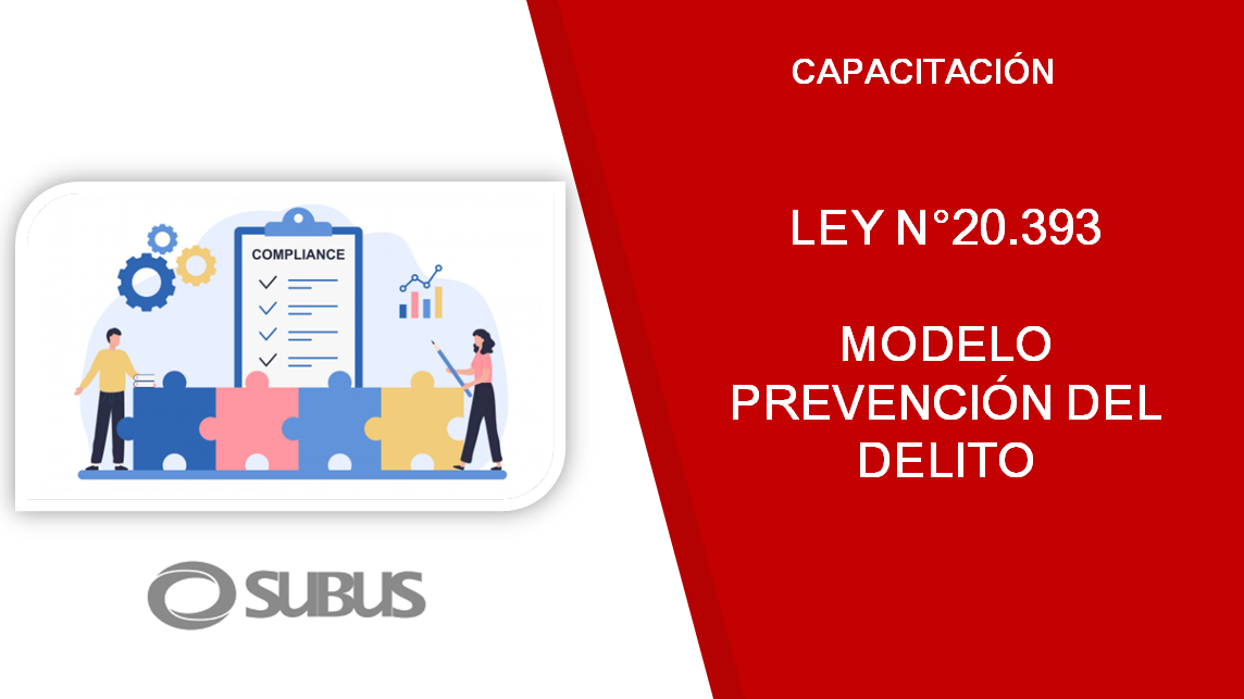 Ley N° 20.393 - Modelo Prevención del Delito 