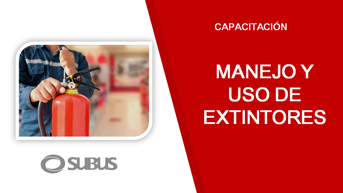 Curso Uso y Manejo de Extintores